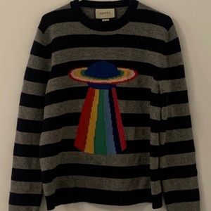 Men’s Gucci Loved Multi color crew sweater